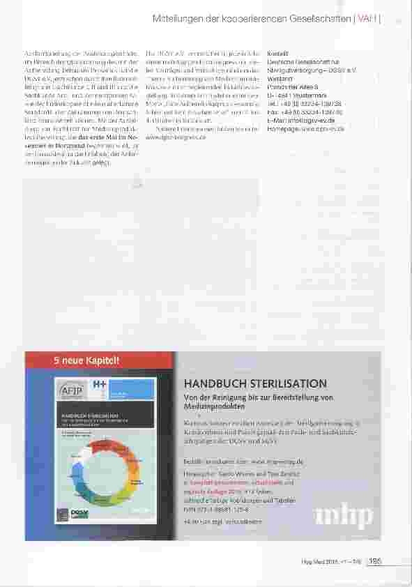 Vorschauseite 3: Fachkraft für Medizinprodukteaufbereitung (FMA)