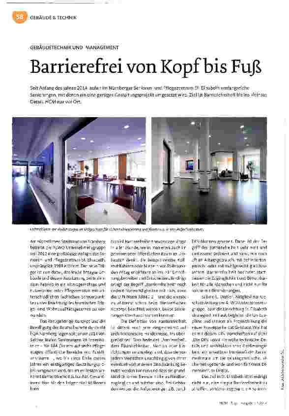 Vorschauseite 1: Barrierefrei von Kopf bis Fuß