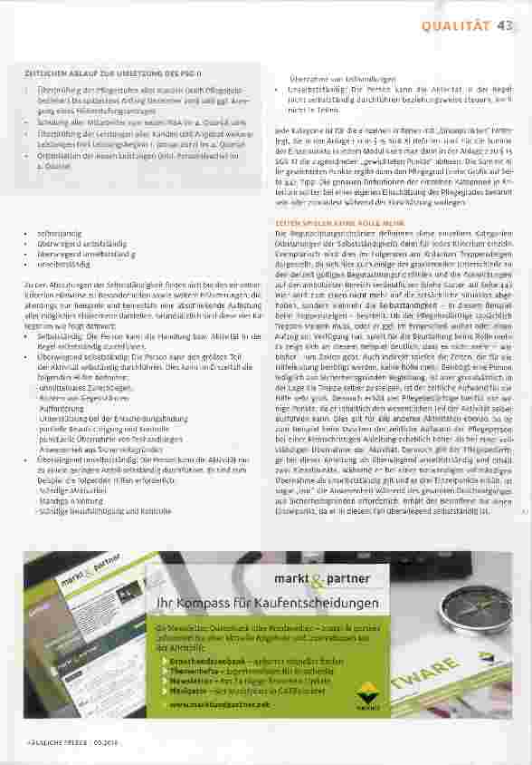 Vorschauseite 2: Neue Richtlinien sind da