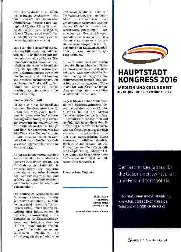 Vorschauseite 3: Studie zu den Top-Prioritäten im Krankenhaus