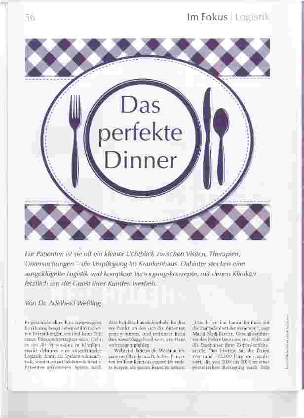 Vorschauseite 1: Das perfekte Dinner