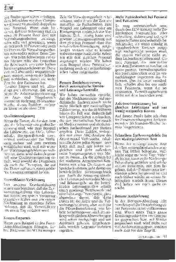 Vorschauseite 4: Bildschirme steigern die Effizienz im Krankenhaus Erfahrungsbericht aus dem Diakonissenkrankenhaus Karlsruhe