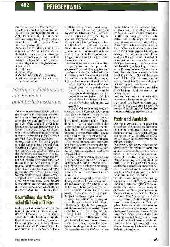 Vorschauseite 5: Arbeitszufriedenheit fördert die Verweildauer von Pflegenden im Beruf