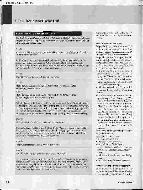 Vorschauseite 3: Prävention des diabetischen Fußsyndroms