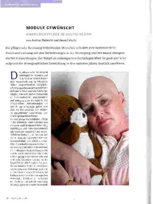 Vorschauseite 1: MODULE GEWÜNSCHT