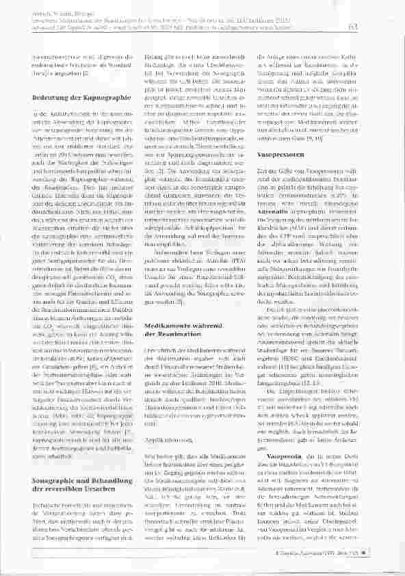 Vorschauseite 5: Erweiterte Maßnahmen der Reanimation bei Erwachsenen Was ist neu in den ERC-Leitlinien 2015?