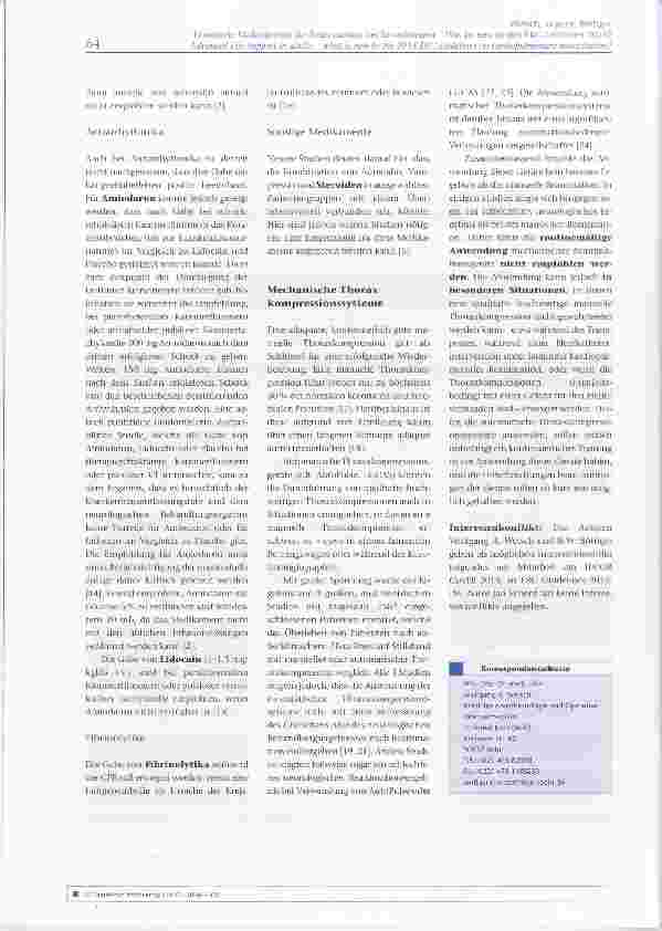 Vorschauseite 6: Erweiterte Maßnahmen der Reanimation bei Erwachsenen Was ist neu in den ERC-Leitlinien 2015?