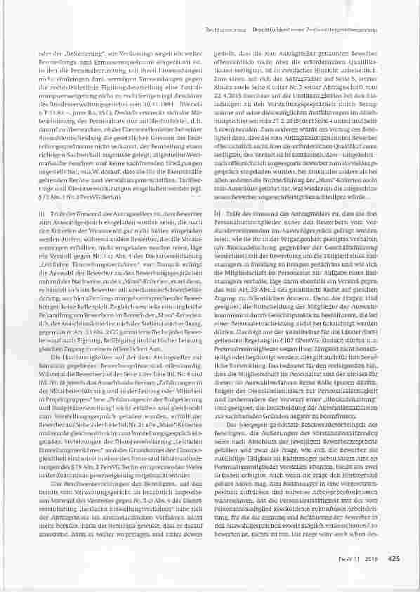 Vorschauseite 3: Beachtlichkeit einer Zustimmungsverweigerung