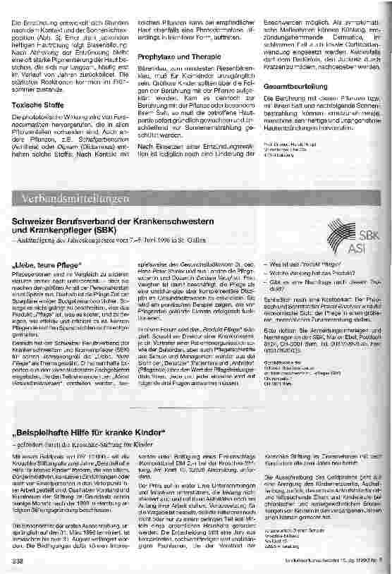 Vorschauseite 2: Giftige und weniger giftige Pflanzen