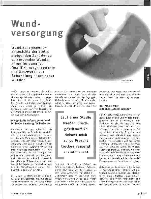 Vorschauseite 1: Wundversorgung