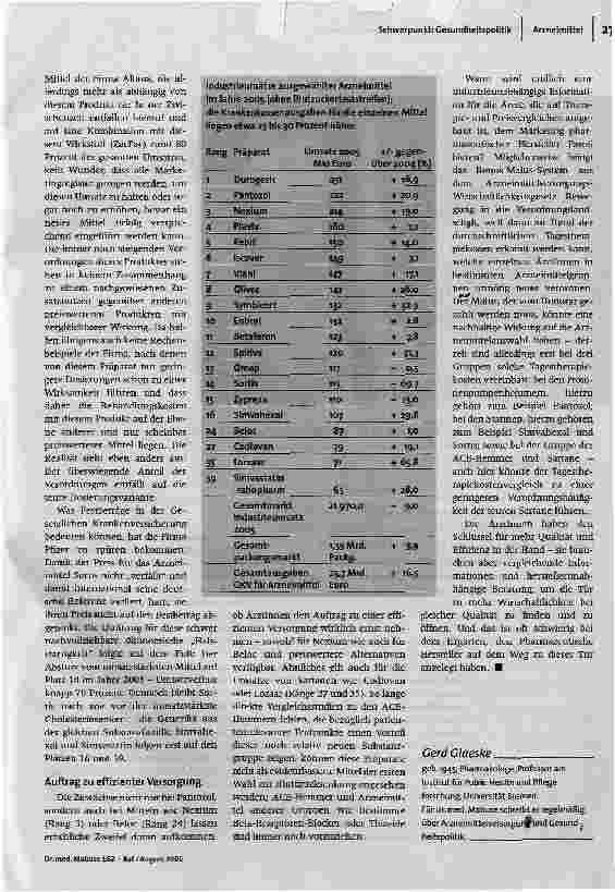 Vorschauseite 2: Mehr Rezepte, teurere Arzneimittel, höhere Ausgaben