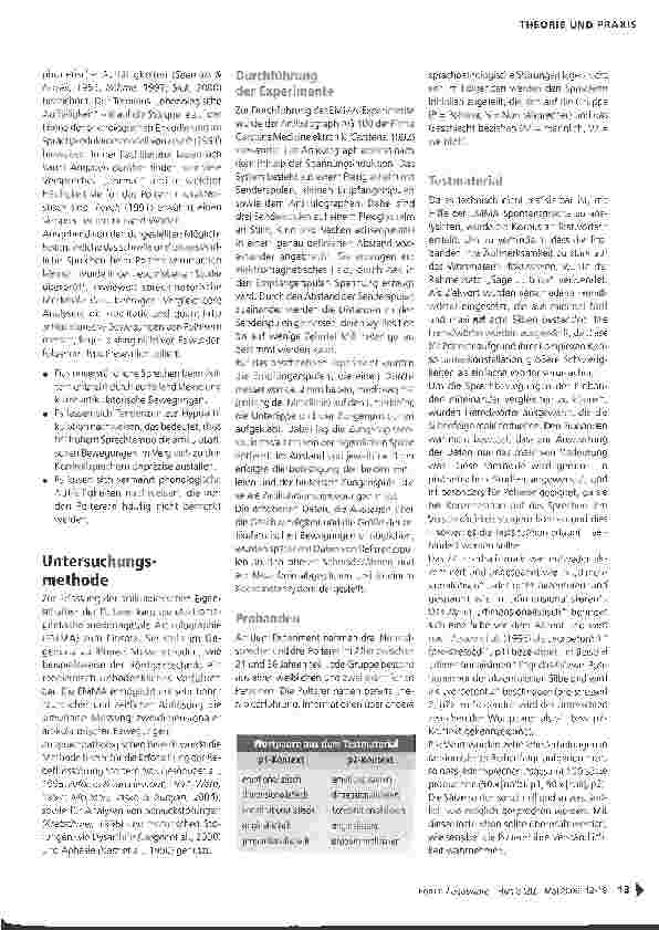 Vorschauseite 2: Artikulationspräzision beim Poltern - aktuelle Erkenntnisse aus der Sprechmotorikforschung