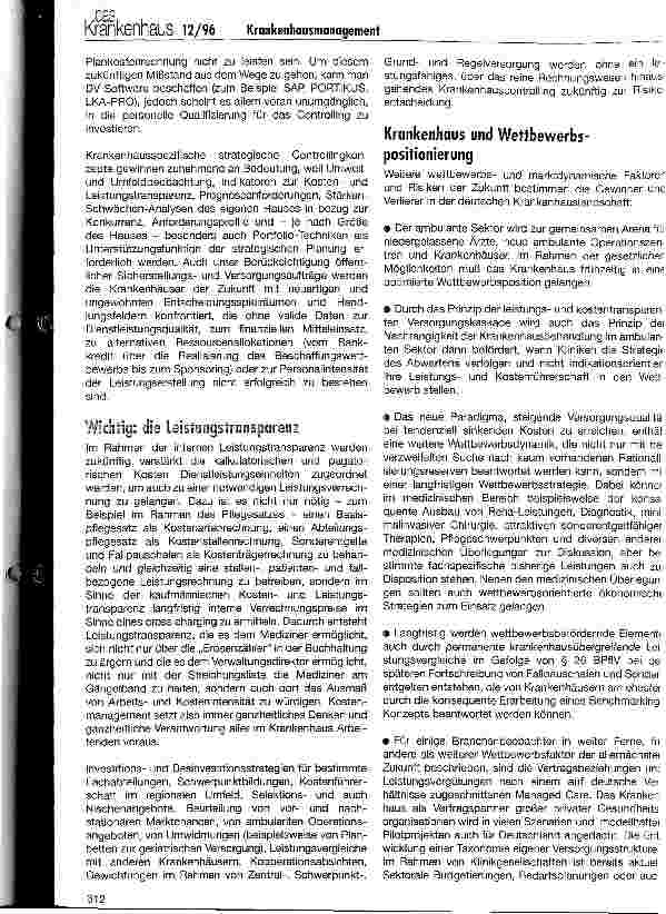 Vorschauseite 2: Konzepte und Strategien für das Krankenhausmanagement