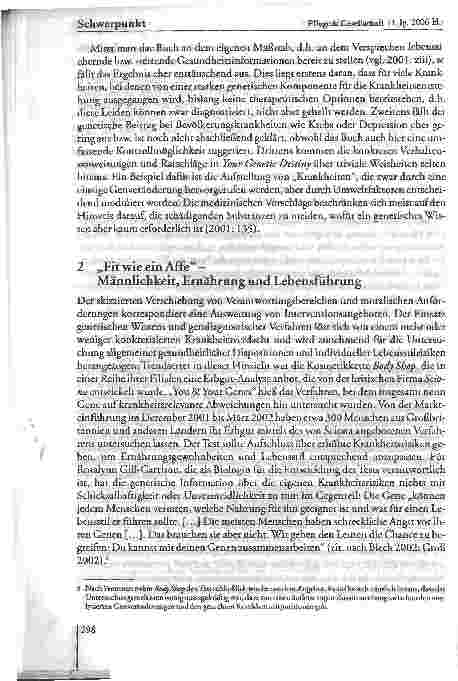 Vorschauseite 6: Du und deine Gene - Subjektivierungsprogramme und Verantworturigskonzepte in Gesundheitsratgebern