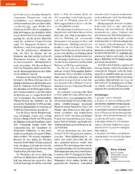 Vorschauseite 4: Umweltpolitik muss Soziales berücksichtigen