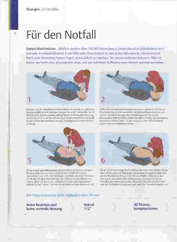 Vorschauseite 1: Für den Notfall