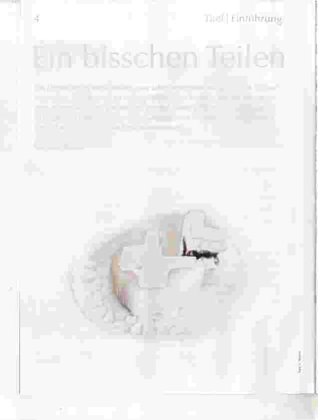 Vorschauseite 1: Ein bisschen Teilen