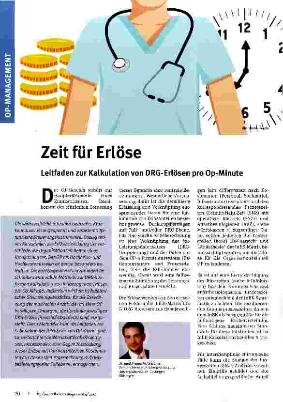 Vorschauseite 1: Zeit für Erlöse