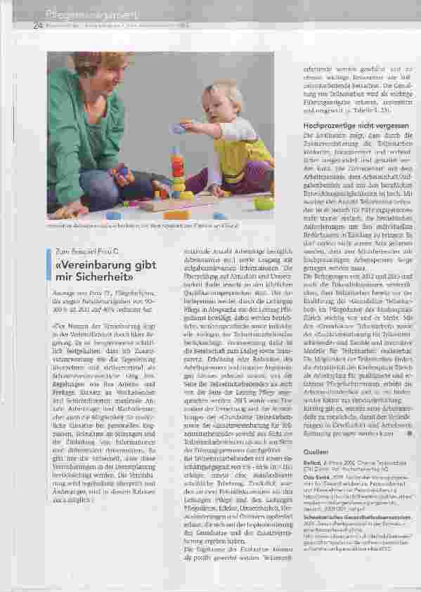 Vorschauseite 2: Teilzeitarbeit - innovativ, flexibel, attraktiv