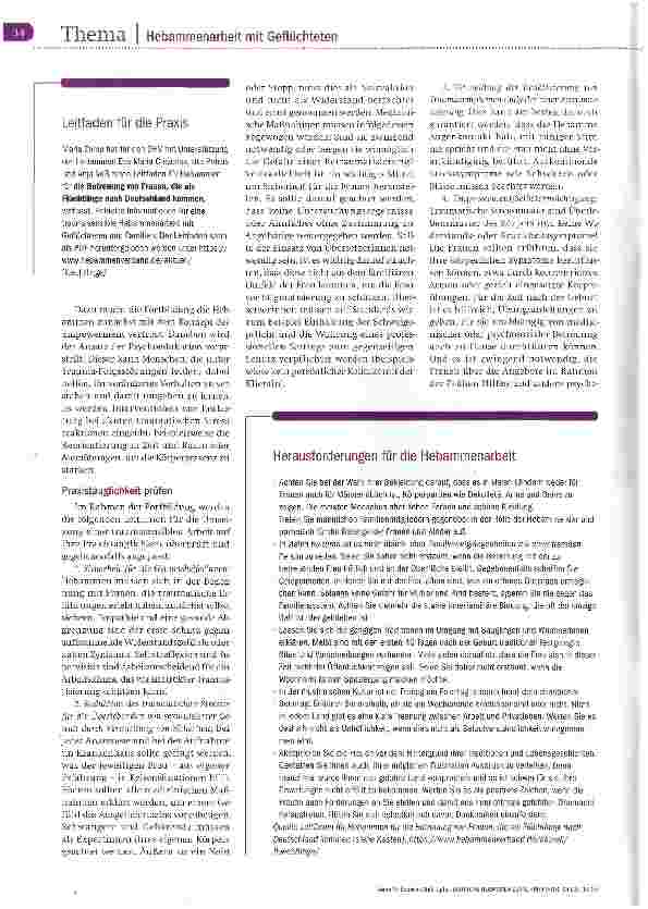 Vorschauseite 3: Expertin statt Opfer