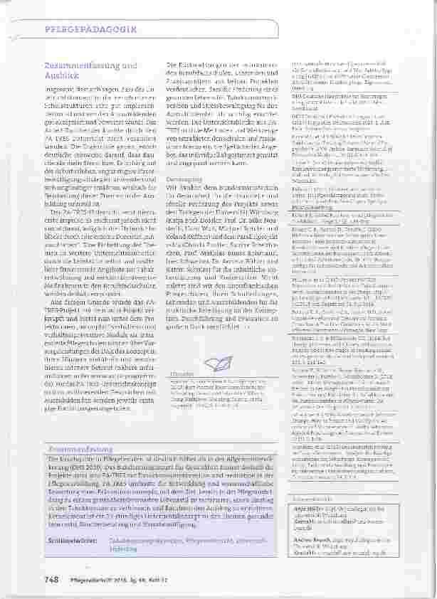 Vorschauseite 5: Förderung von Rauchfreiheit und gesundem Lebensstil