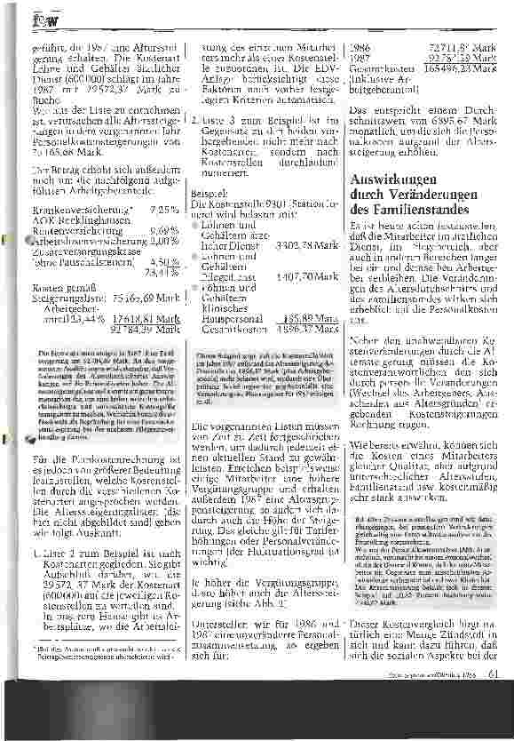 Vorschauseite 3: Die Budgetierung als Instrument wirtschaftlicher Betriebsführung, Lösungsmöglichkeiten aus der betrieblichen Praxis