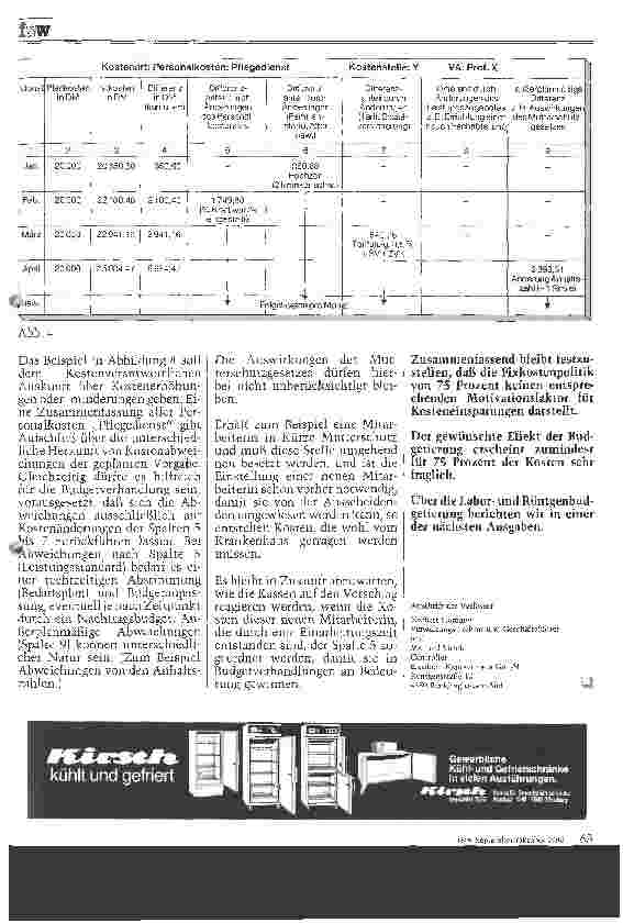 Vorschauseite 5: Die Budgetierung als Instrument wirtschaftlicher Betriebsführung, Lösungsmöglichkeiten aus der betrieblichen Praxis