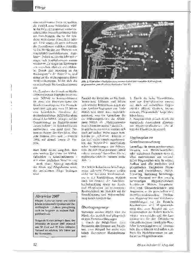 Vorschauseite 2: Staphylococcus aureus trotzt nicht nur dem Methicillin