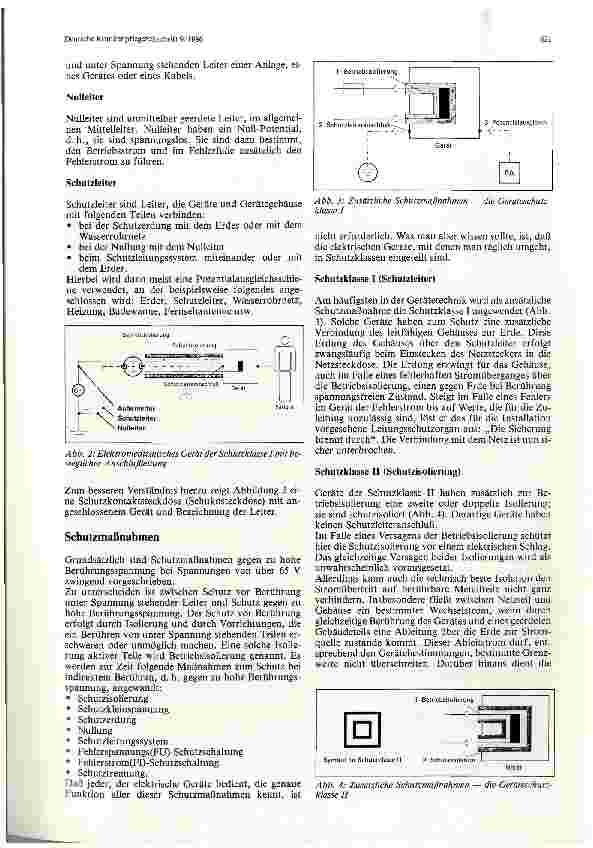 Vorschauseite 2: Gefahren durch Einwirkung von Elektrizität
