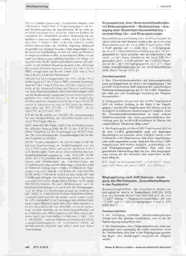 Vorschauseite 5: Bewährungsaufstieg Unterbrechung durch Elternzeit