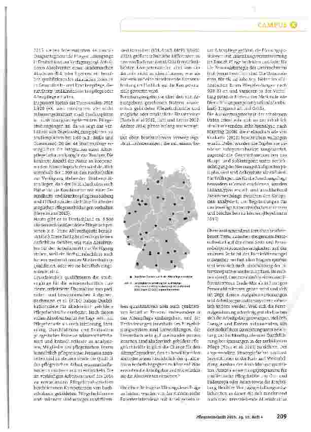 Vorschauseite 3: Pflegeberufereformgesetz Wer arbeitet zukünftig in der Altenpflege?