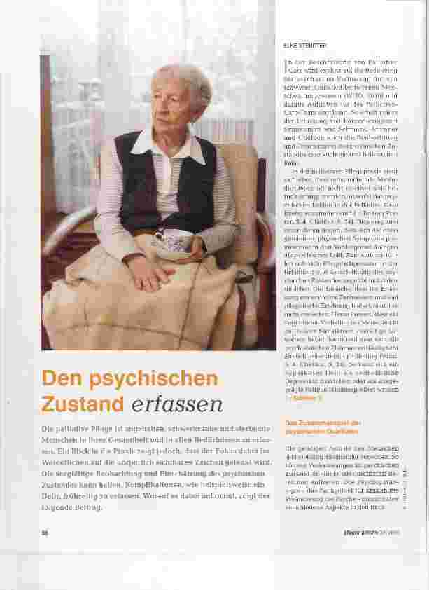 Vorschauseite 1: Den psychischen Zustand erfassen