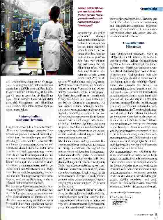Vorschauseite 2: Lean Management 1. Teil Begriffe und was sie bedeuten