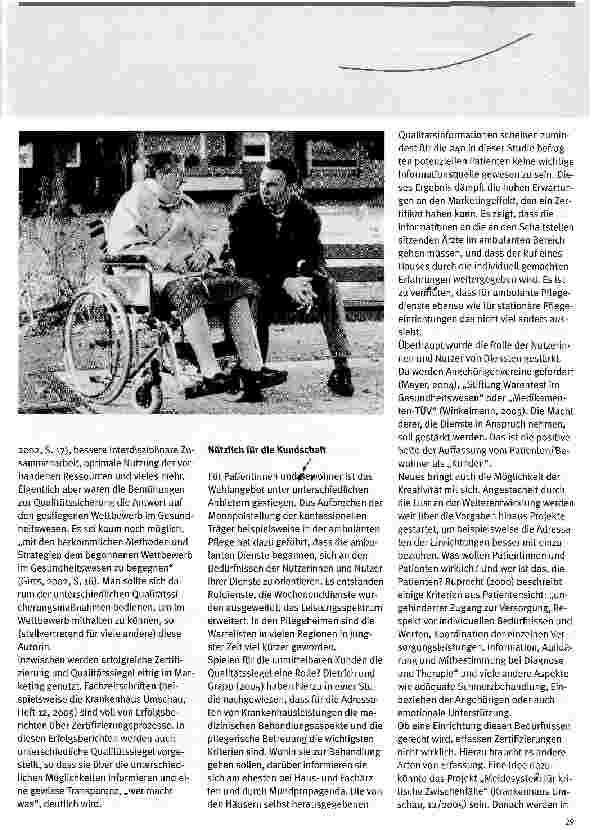 Vorschauseite 2: Qualität ist mehr als ein Zertifikat