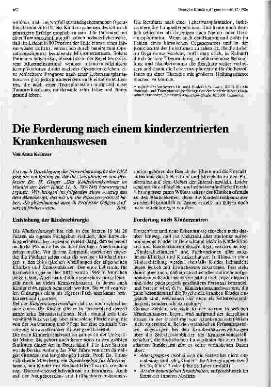 Vorschauseite 3: Die Lebertransplantation
