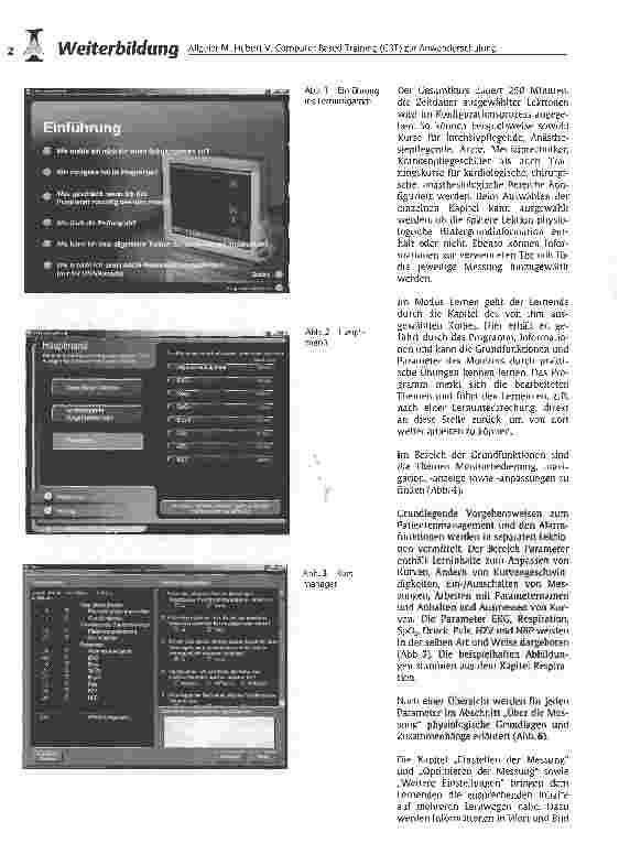 Vorschauseite 2: Computer Based Training (CBT) zur Anwenderschulung