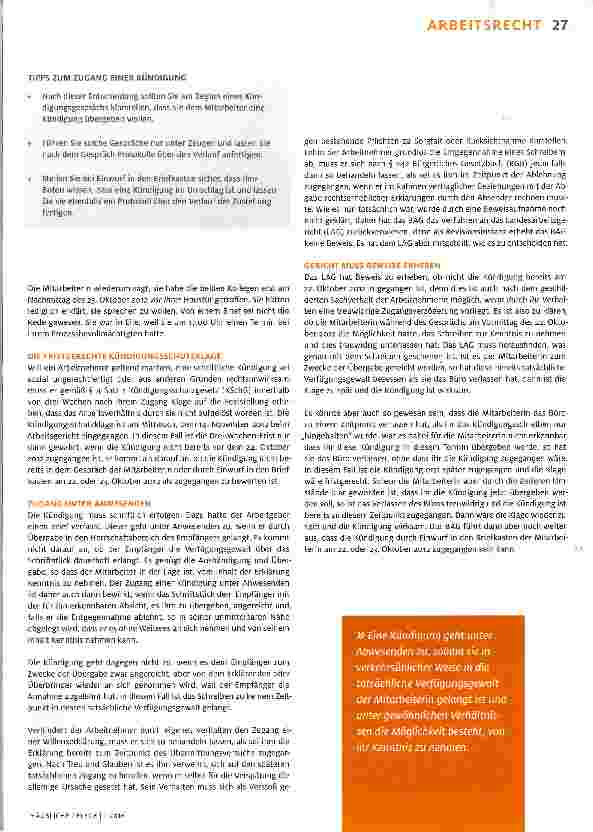 Vorschauseite 2: Wirksam oder nicht?