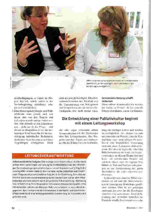 Vorschauseite 3: Sprechen Sie offen darüber