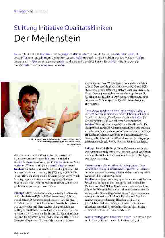 Vorschauseite 1: Der Meilenstein