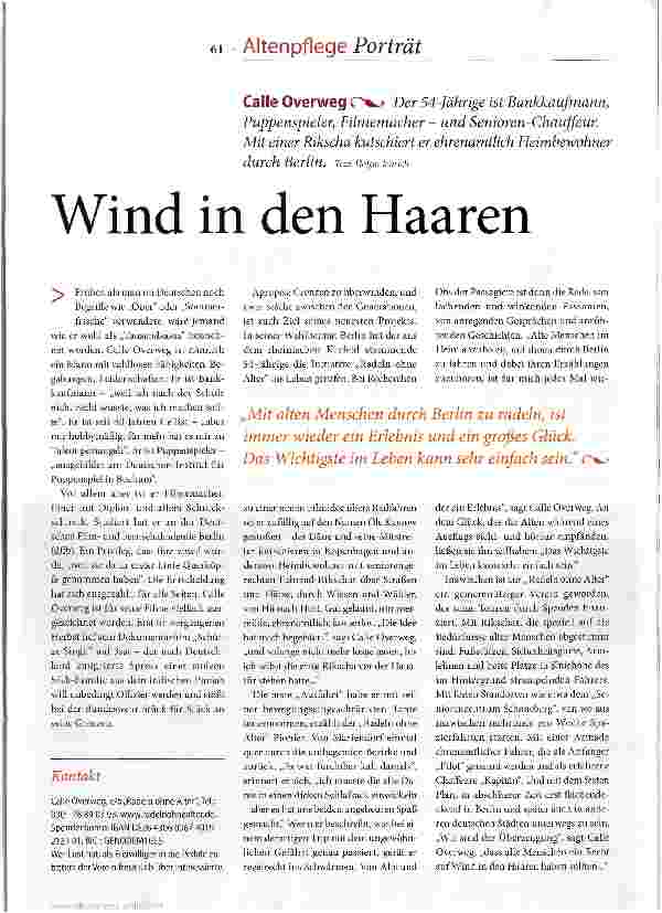 Vorschauseite 1: Wind in den Haaren