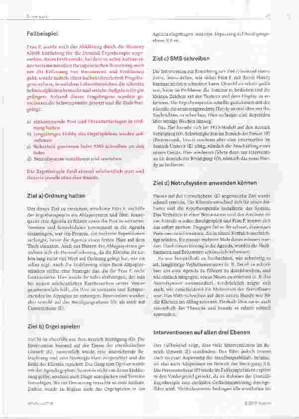 Vorschauseite 3: Neues lernen - mit Demenz?