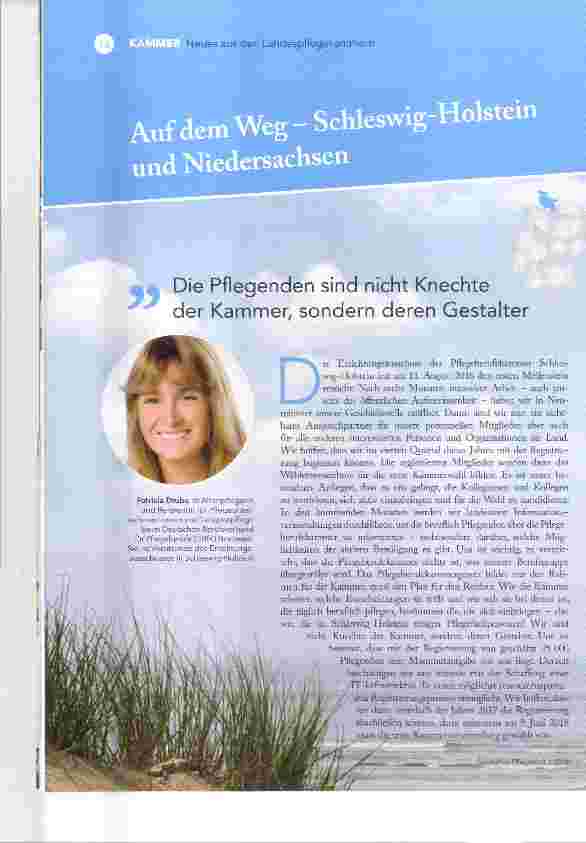 Vorschauseite 1: Auf dem Weg - Schleswig-Holstein und Niedersachsen