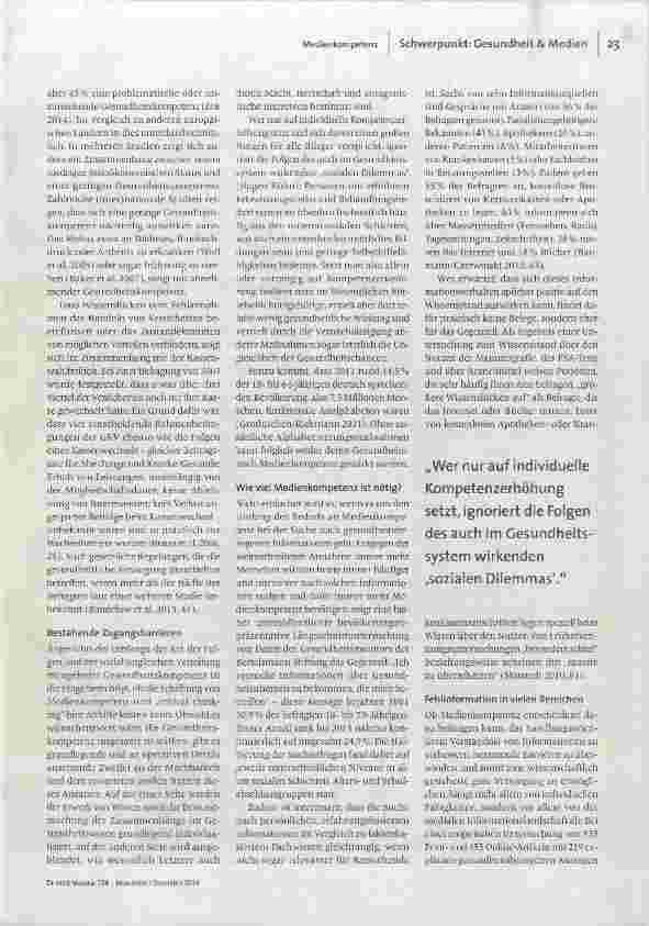Vorschauseite 2: Patentrezept: Medienkompetenz