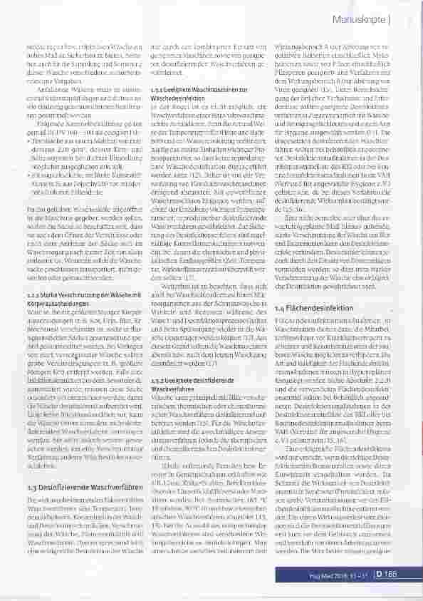 Vorschauseite 3: Empfehlungen zum Umgang mit infektionsverdächtiger bzw. infektiöser Wäsche aus Gemeinschaftsunterkünften für Asylsuchende, Spätaussiedler und Flüchtlinge