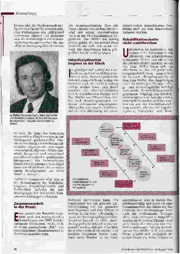 Vorschauseite 3: In der Pflege vernetzt und interdisziplinär handeln Die Rehabilitationskette als Merkmal professioneller Pflege