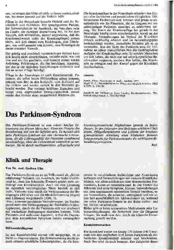 Vorschauseite 2: Krankenpflege in der Neurologie