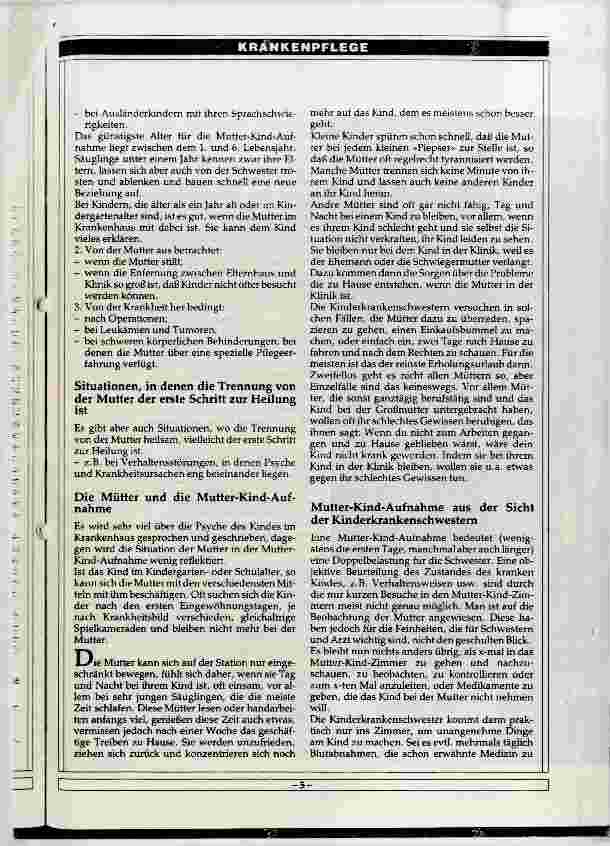Vorschauseite 2: Schwierigkeiten bei der Aufnahme von Kindern ins Krankenhaus
