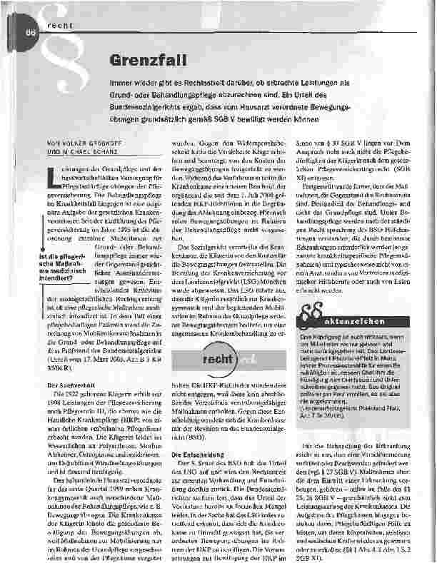 Vorschauseite 1: Grenzfall