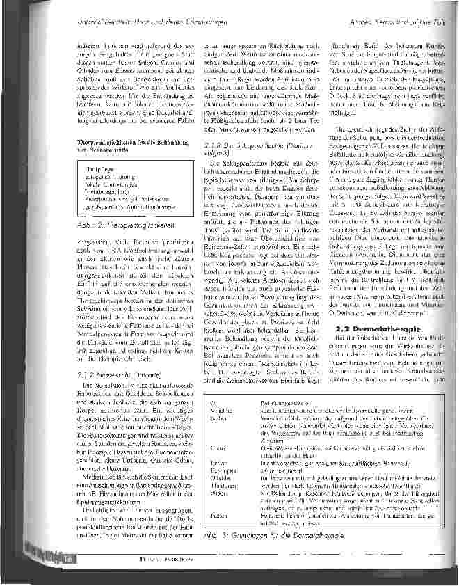 Vorschauseite 3: Unterrichtseinheit: Haut und deren Erkrankungen
