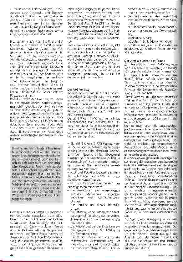 Vorschauseite 3: Die Partnerschaftsgesellschaft - ein neuer Weg